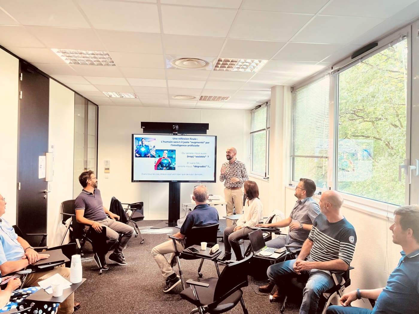 PME — 🎤 Intervention sur l’Intelligence Artificielle en entreprise 🧠 et ses évolutions à venir
