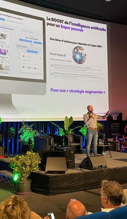 Pitch de Lauréat West Web Festival : l’apport de l’IA dans une solution de suivi de la stratégie avec Enjoy your Business
